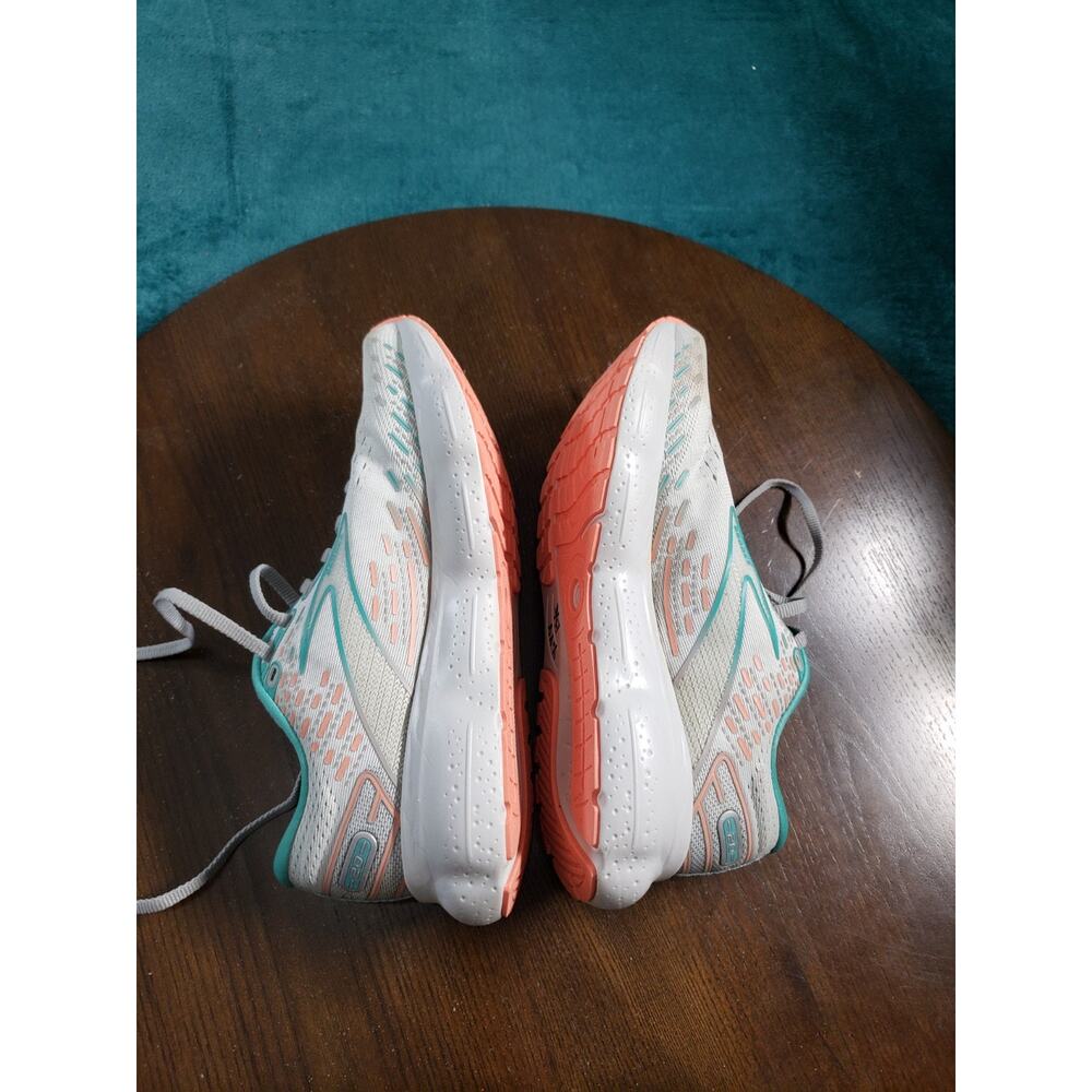 Brooks Glycerin 20 Shoes Size 6 Womens White Blue Running Marathon 1203691B061 - Picture 9 of 12